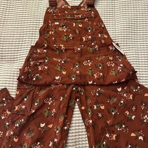 Duluth Trading Co Brown Fall Jumpsuit
